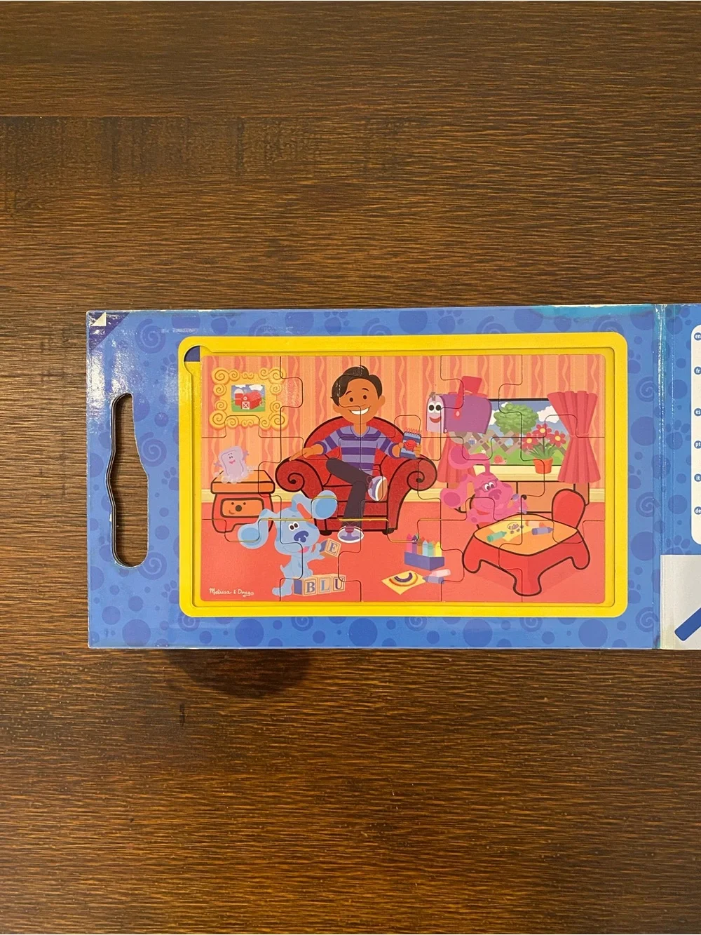 Melissa & Doug Blue's Clues & You! Magnetic Jigsaw Puzzles - Blue, Red, Purple
